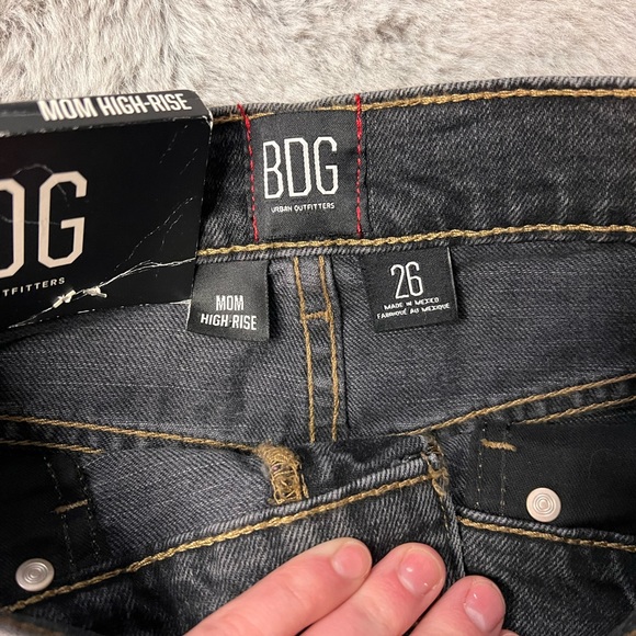 BDG Denim High Waisted Shorts - Picture 2 of 4